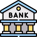 Bank deposit icon for international money transfer MOROCCO