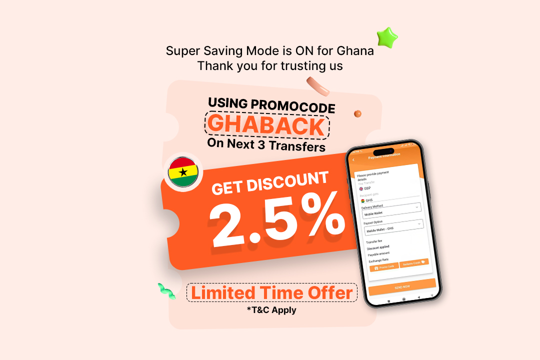 Send money to ghana with discount