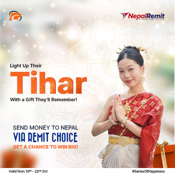 send money to Nepal via Remit Choice through Nepal Remit and make your loved ones Tihar special 