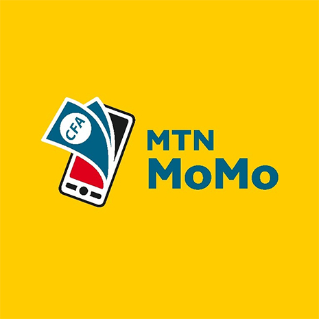 'Remit Choice ally MTN Mobile Money Zambia logo for secure international remittance payout via Remit Choice wallet transfer service