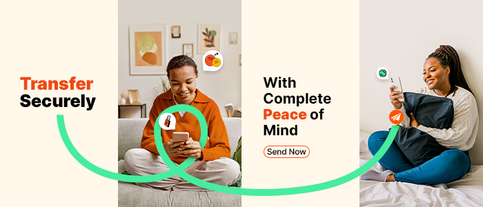 Send money back home via Remit Choice — a secure and reliable online money transfer service that gives you complete peace of mind.