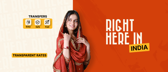 Get transparent money transfer rates while sending money to India